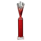 Rodeo Multisport Tube Trophy - Red|Silver - TR25606
