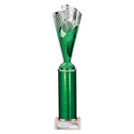 Rodeo Multisport Tube Trophy - Green|Silver - TR25607
