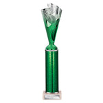Rodeo Multisport Tube Trophy - Green|Silver - TR25607