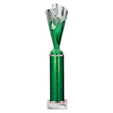Rodeo Multisport Tube Trophy - Green|Silver - TR25607