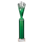 Rodeo Multisport Tube Trophy - Green|Silver - TR25607