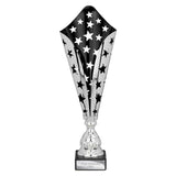 Galaxy Laser Trophy Silver & Black - Black|Silver - TR25615