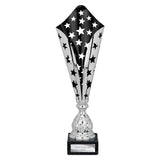 Galaxy Laser Trophy Silver & Black - Black|Silver - TR25615