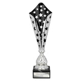 Galaxy Laser Trophy Silver & Black - Black|Silver - TR25615