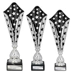 Galaxy Laser Trophy Silver & Black -  TR25615