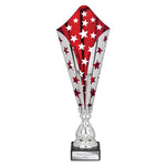 Galaxy Laser Trophy Silver & Red -  TR25616