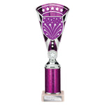 Cobra Star Multisport Tube Trophy - Purple|Silver - TR25639