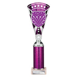 Cobra Star Multisport Tube Trophy - Purple|Silver - TR25639