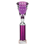 Cobra Star Multisport Tube Trophy - Purple|Silver - TR25639