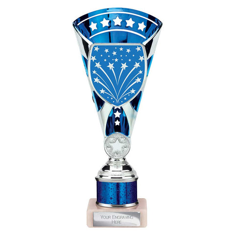 Cobra Star Multisport Tube Trophy - Blue|Silver - TR25640