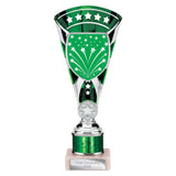 Cobra Star Multisport Tube Trophy - Green|Silver - TR25642