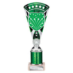 Cobra Star Multisport Tube Trophy - Green|Silver - TR25642