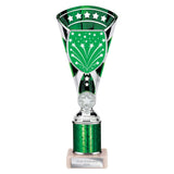 Cobra Star Multisport Tube Trophy - Green|Silver - TR25642