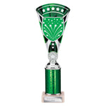 Cobra Star Multisport Tube Trophy - Green|Silver - TR25642