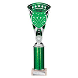 Cobra Star Multisport Tube Trophy - Green|Silver - TR25642