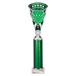 Cobra Star Multisport Tube Trophy - Green|Silver - TR25642