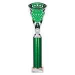 Cobra Star Multisport Tube Trophy - Green|Silver - TR25642