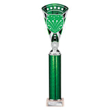 Cobra Star Multisport Tube Trophy - Green|Silver - TR25642