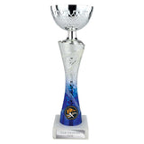Vigour Trophy Silver & Blue - TR26209