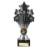 5 Star Trophy Black and Silver - TR26541