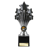 5 Star Trophy Black and Silver - TR26541
