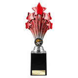 5 Star Trophy Red and Silver - TR26543