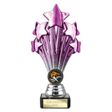 5 Star Trophy Purple and Silver - TR26545