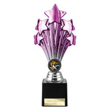 5 Star Trophy Purple and Silver - TR26545