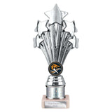5 Star Multisport Tube Trophy Silver - TR26547