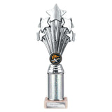 5 Star Multisport Tube Trophy Silver - TR26547