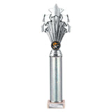 5 Star Multisport Tube Trophy Silver - TR26547