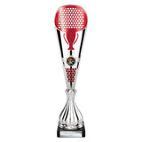Eclectic Trophy Silver & Red - TR26640