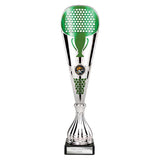 Eclectic Trophy Silver & Green - TR26641