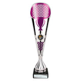 Eclectic Trophy Silver & Purple - TR26644