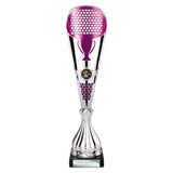Eclectic Trophy Silver & Purple - TR26644