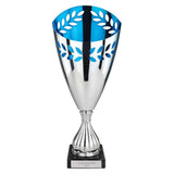 Maximus Laser Trophy Silver & Blue - TR26653