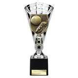 Cobra Star Cup Football Boot & Ball - Silver - TS24195