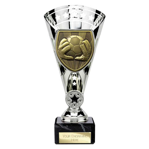 Cobra Star Cup Football Goal Keeper - Silver - TS24202