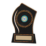 Quest Black Plastic Plaque Award AC16237