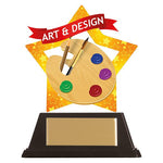 Mini-Star Art & Design Acrylic Plaque AC19631