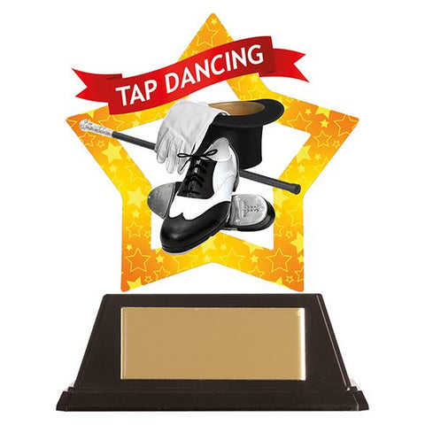 Mini-Star Tap Dancing Acrylic Plaque AC19696