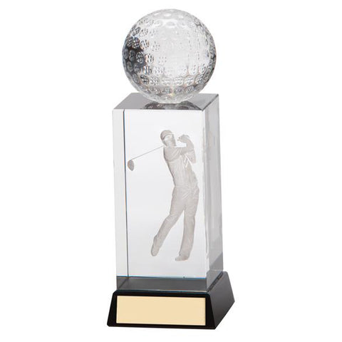 Stirling Golf Crystal Award CR16220
