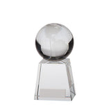 Voyager Globe Crystal AwardCR16261