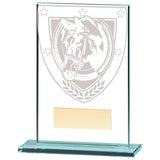 Millennium Equestrian Jade Glass Award CR20375