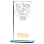 Millennium Equestrian Jade Glass Award CR20375