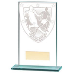 Millennium Football Jade Glass Award CR20378