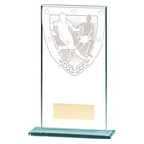 Millennium Football Jade Glass Award CR20378