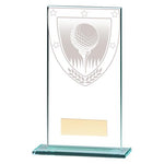 Millennium Golf Ball Jade Glass Award CR20380