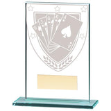 Millennium Poker Jade Glass Award CR20387