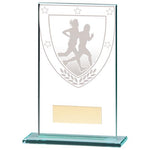 Millennium Running Jade Glass Award CR20390